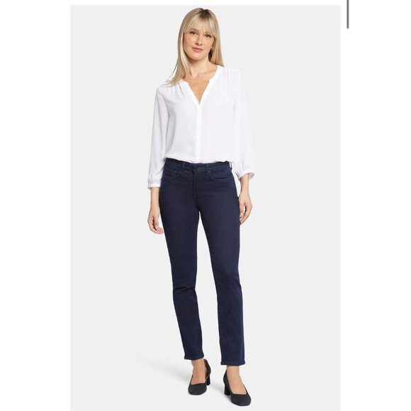 NYDJ Denim - NYDJ Sheri Slim dark was Jeans 8P